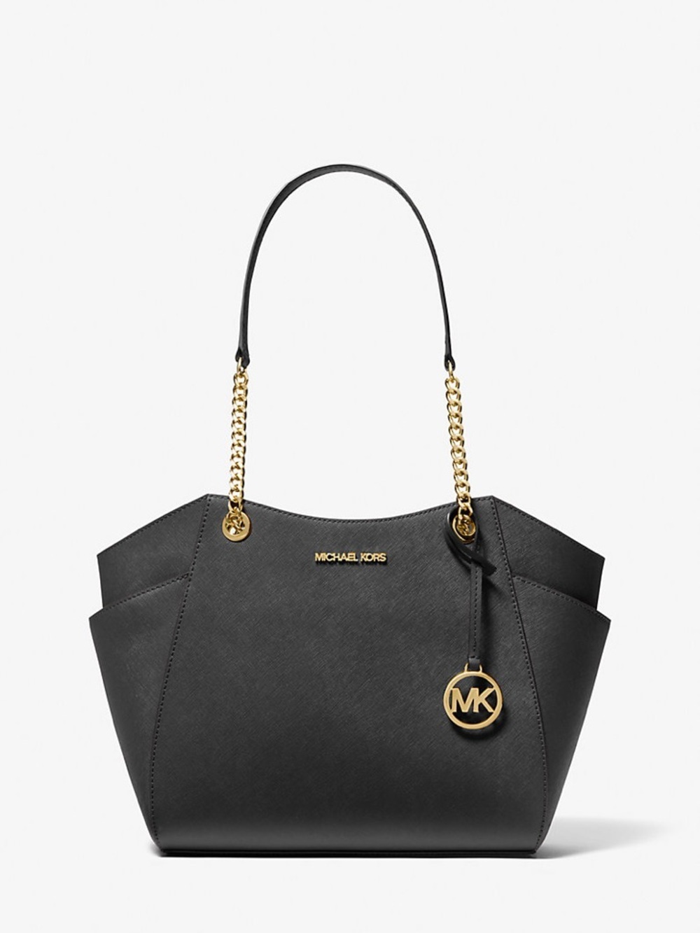MICHAEL KORS OUTLET
Jet Set Large Saffiano Leather Shoulder Bag